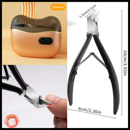 Elektrische Nagelknipper en Vijl – Oplaadbaar – Compact – Voor Gemakkelijk Gebruik