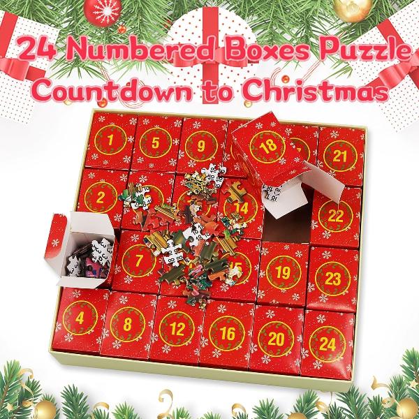 HolidayPuzzle Countdown – 1008 Delig Kerst Puzzel