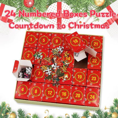 HolidayPuzzle Countdown – 1008 Delig Kerst Puzzel