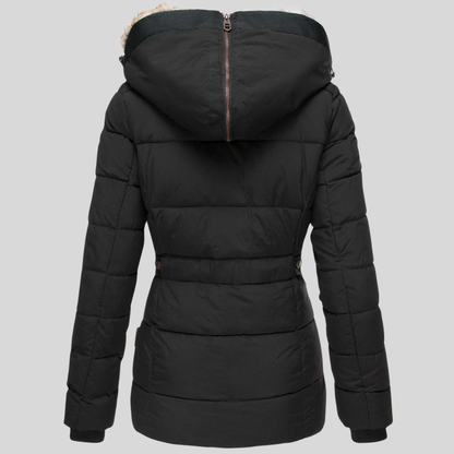 Gewatteerde Winterjas – Met Faux Fur Capuchon – Voor Dames