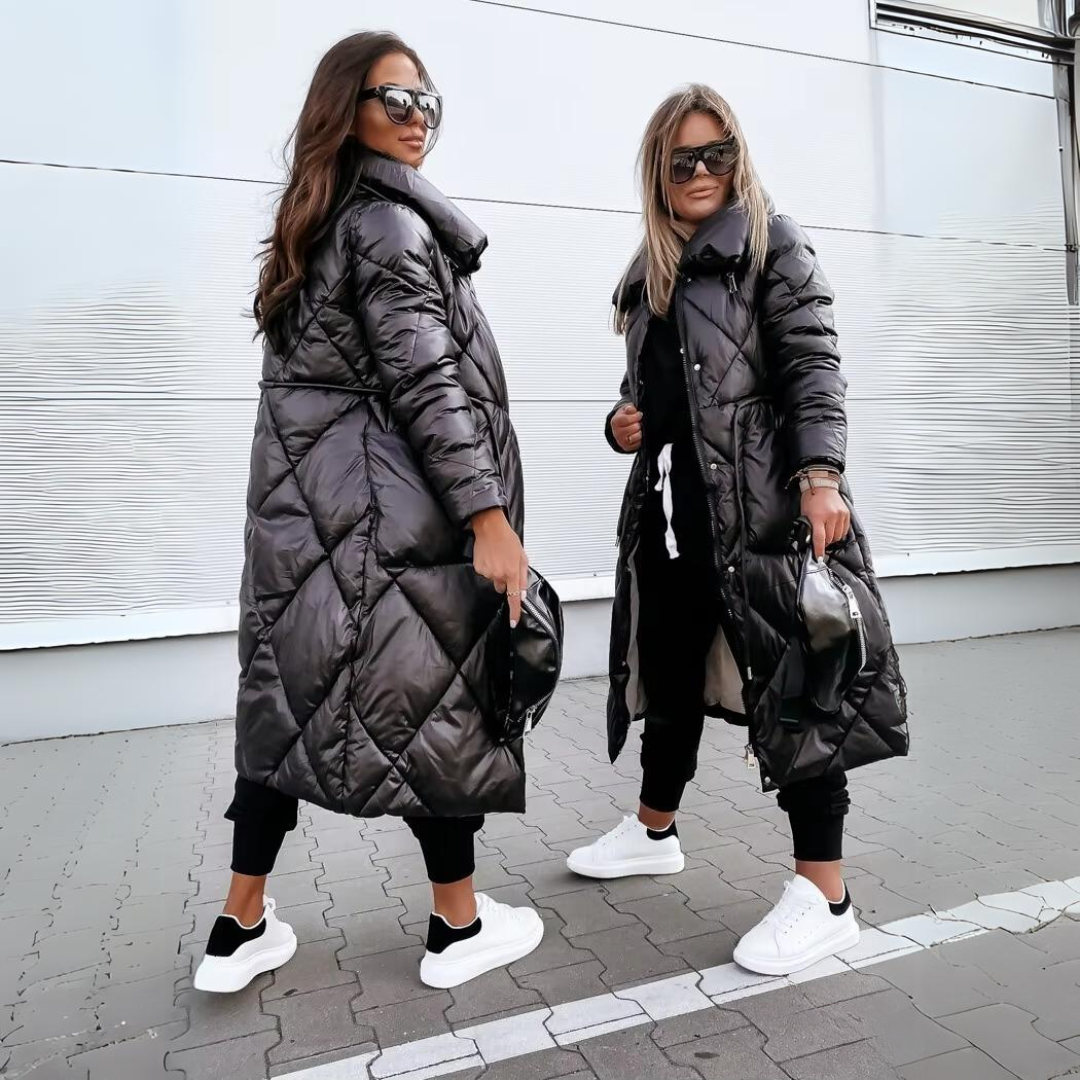 Dames Puffer Jas – Lange Deken – Warme Winterjas