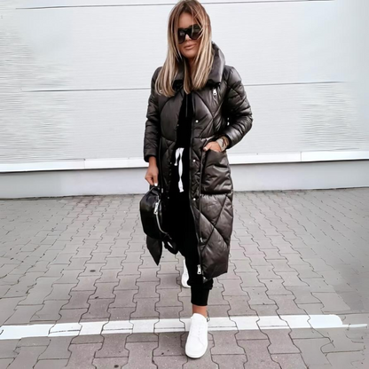 Dames Puffer Jas – Lange Deken – Warme Winterjas