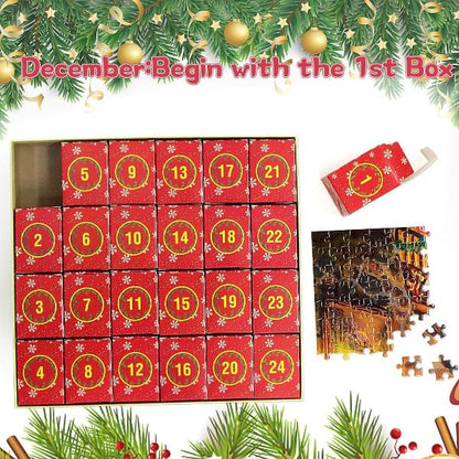 HolidayPuzzle Countdown – 1008 Delig Kerst Puzzel