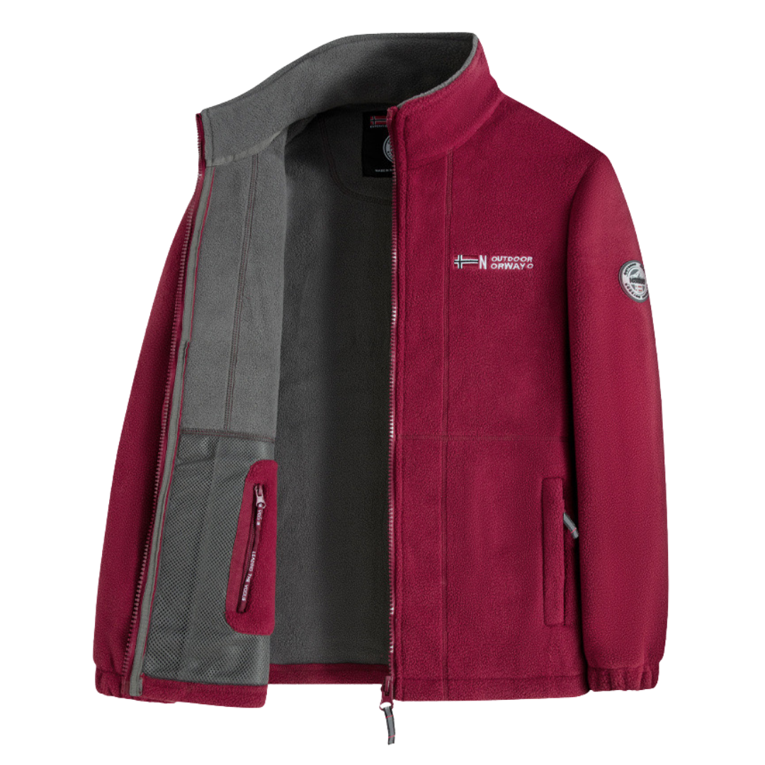 Fleece Jas – Lichtgewicht – Met Rits – Voor Buitenactiviteiten