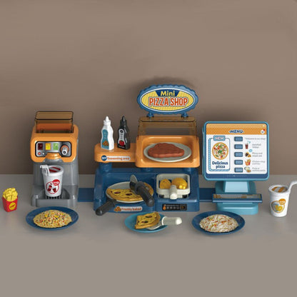 Mini Pizza Shop Speelgoedset – Voor Kinderen – Met Keukenaccessoires