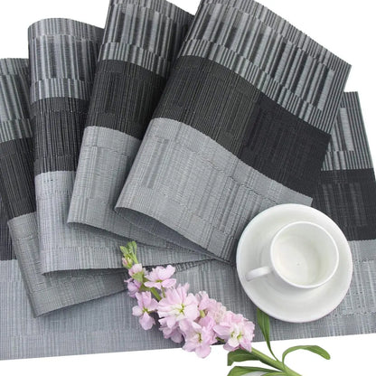 Placemat Set – Vezelmat – Stripes – Voor eettafel en keuken