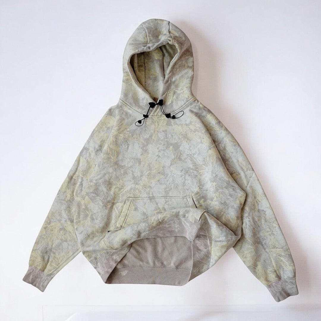 Oversized Hoodie – Bladeren print – Zachte stof
