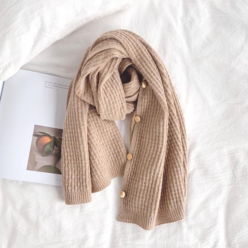 Dames gestreepte poncho – met knopen – voor dagelijks gebruik en extra warmte