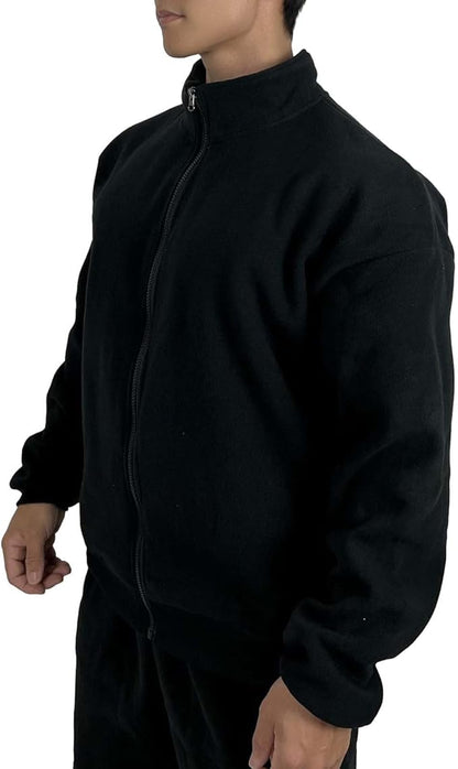 Fleece Jack – Rits – Voor Herfst en Winter – Voor Mannen