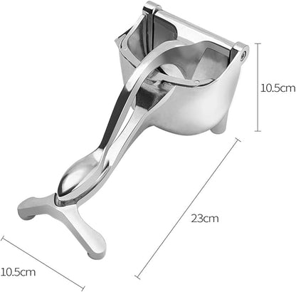 Handmatige fruitsappers – roestvrij staal – voor het maken van vers fruitsap