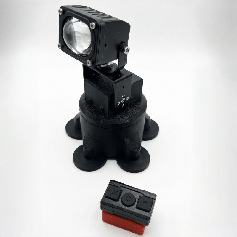 Draadloze afstandsbediening voor zoeklamp – 40 meter bereik – voor voertuigen