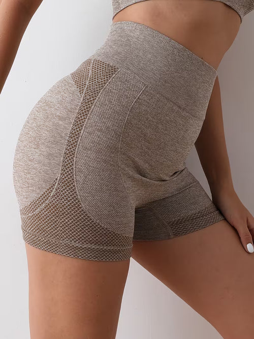 Sportieve Shaping Shorts – Hoge Taille – Ademend – Voor Sport en Fitness