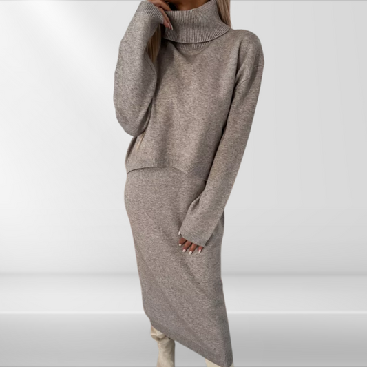 Trui Jurk – Hoogstaande kraag – Comfortabel – Voor casual gebruik