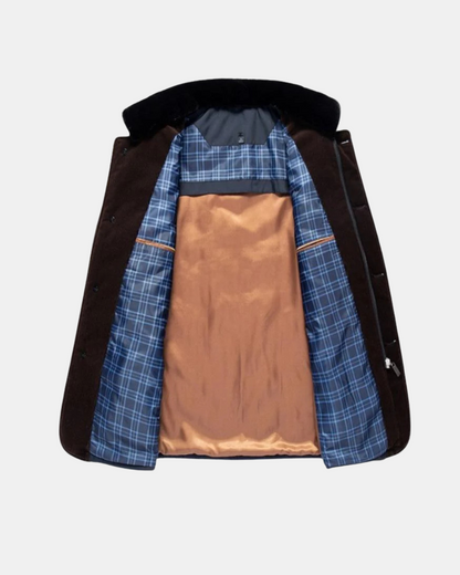 Gevoerde Jas – Met Knopen – Gewatteerd – Voor Koude Dagen