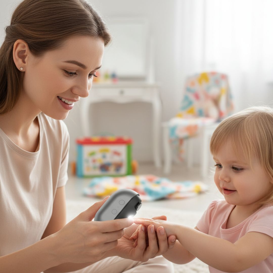 CareClip Nail Tool – Veilige Pijnloze Nagelverzorging Met Eén Klik