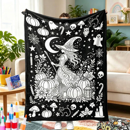 Fittershape Halloween DIY Tekenkleed – creatief kleurplezier