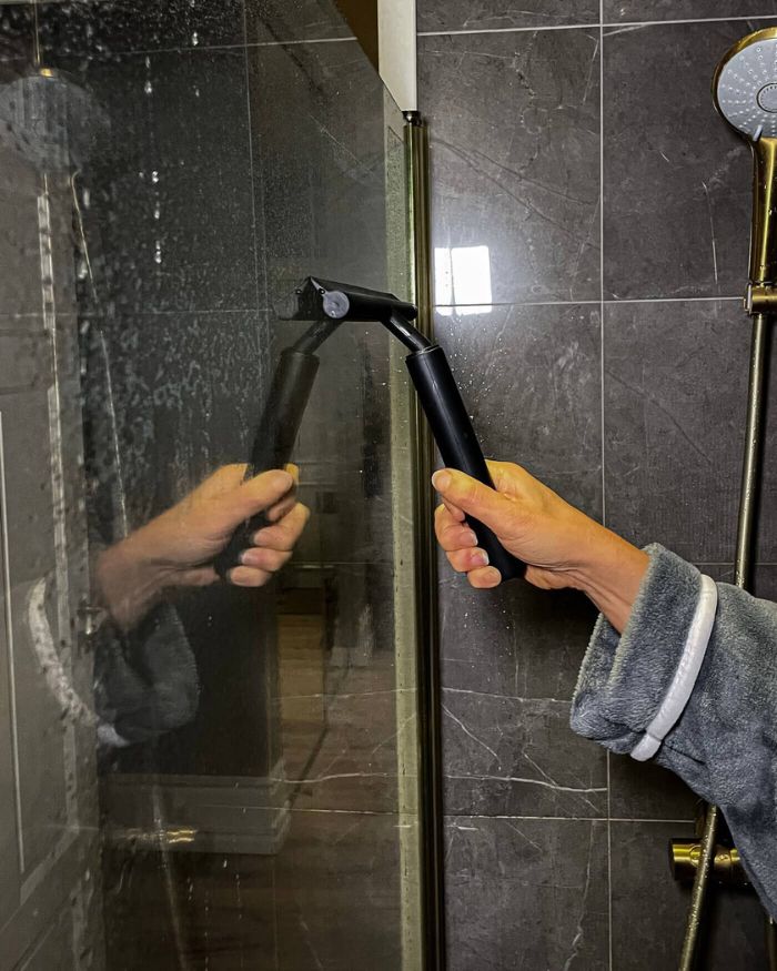 Telescoop-Douchewisser | Efficiënte Douchetrekker voor Schoonmaken Zonder Bukken
