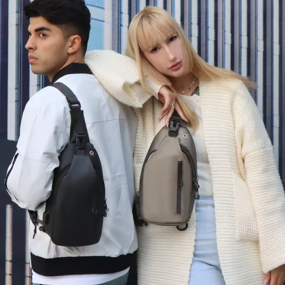 Slingbag – Waterafstotend Materiaal – Ritsvakken