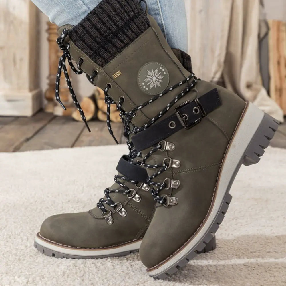 ThermoWalk | Orthopedische Dames Winterlaarzen – Pijnverlichtend & Verwarmend