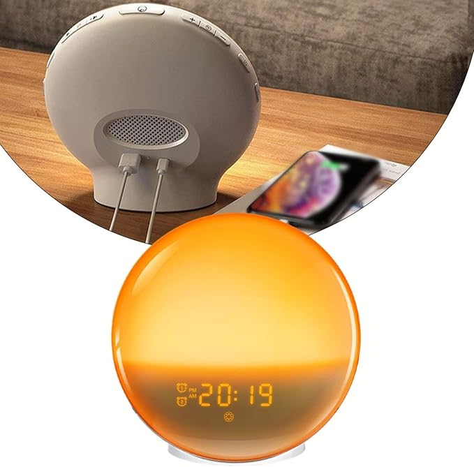 Wake-up Light Alarmklok – Simuleert Zonsopgang – Voor Betere Slaapkwaliteit