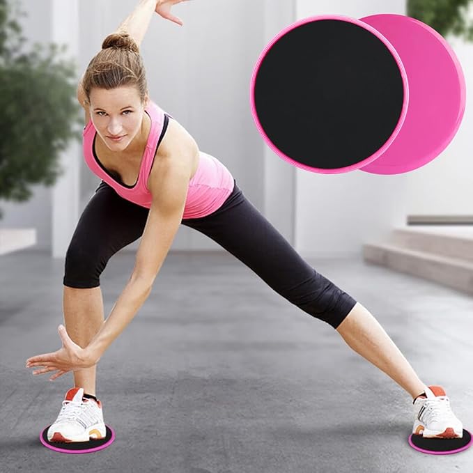 Fitness Glijders – Anti-slip Onderkant – Versterk Kracht en Stabiliteit – Voor Thuistraining