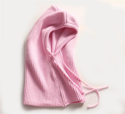 Hoodie Sjaal – Dikke brei – Verstelbare trekkoord – Voor koude dagen