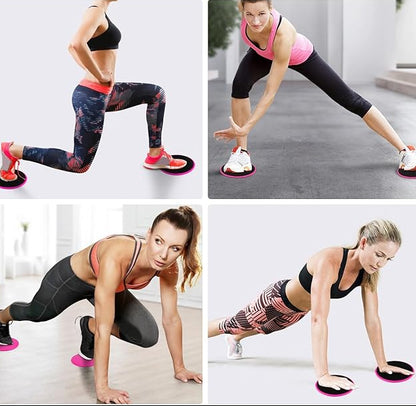 Fitness Glijders – Anti-slip Onderkant – Versterk Kracht en Stabiliteit – Voor Thuistraining