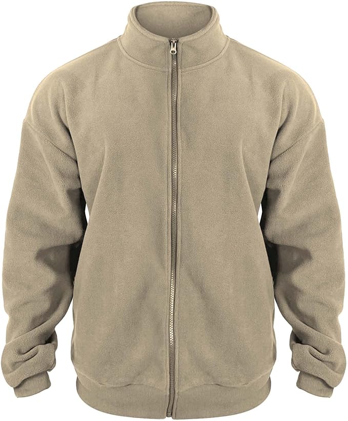 Fleece Jack – Rits – Voor Herfst en Winter – Voor Mannen