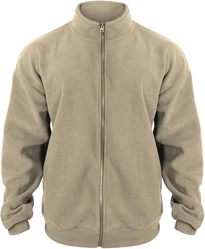 Fleece Jack – Rits – Voor Herfst en Winter – Voor Mannen
