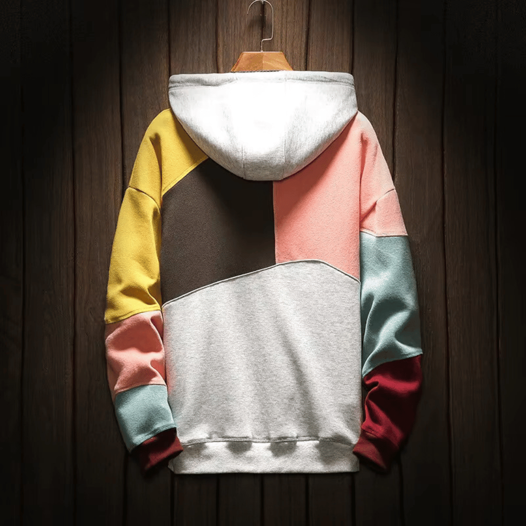 Hoodie Dames – Geometrische Print – Zachte stof – Voor casual outfits en comfort