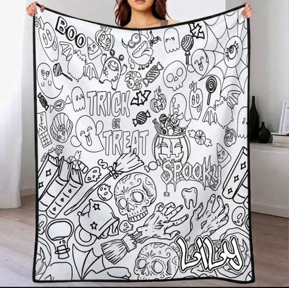 Fittershape Halloween DIY Tekenkleed – creatief kleurplezier