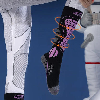 Compressiesokken – Ondersteuning – Voor Wintersport en Herstel
