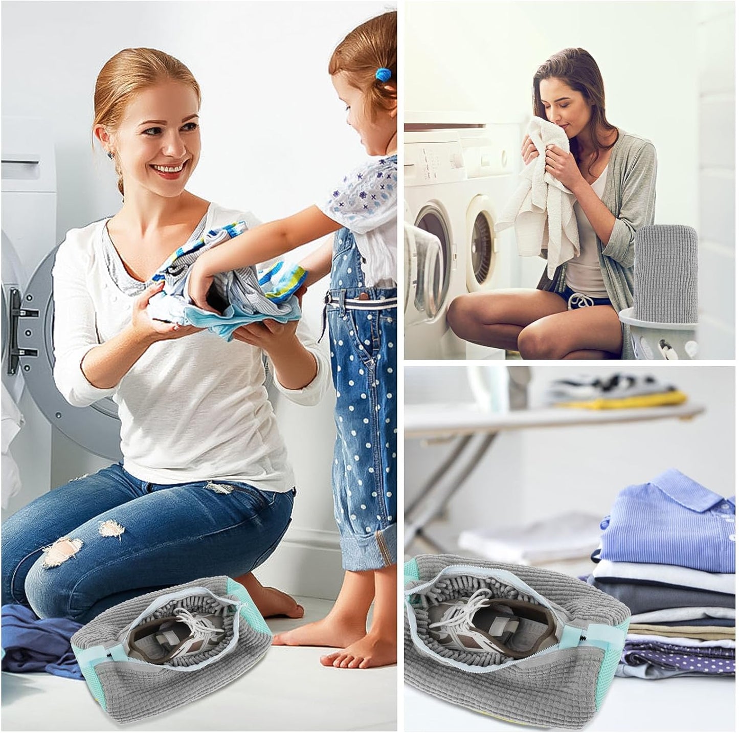 Schoenreinigingszak – Bescherming – Voor Wasmachine – Voor Schoenen