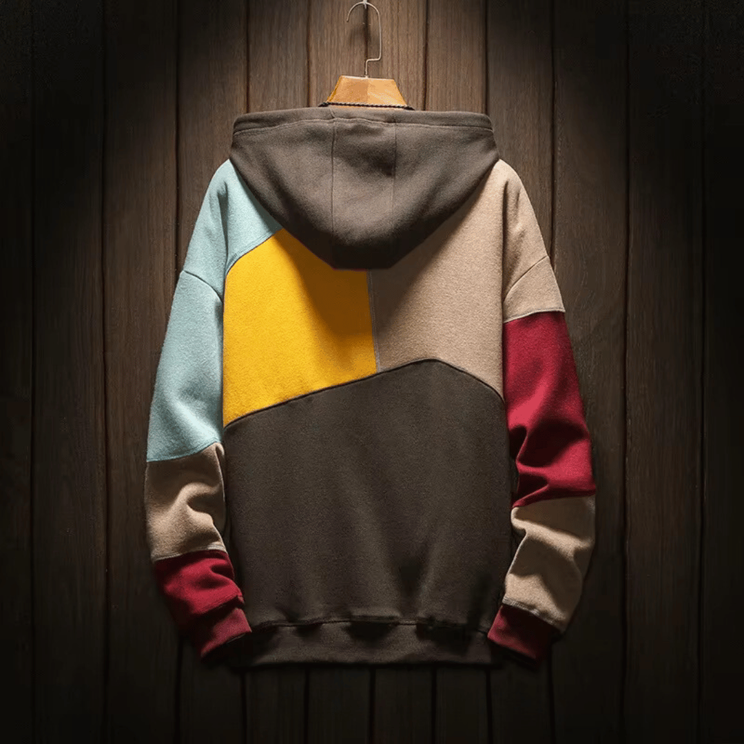 Hoodie Dames – Geometrische Print – Zachte stof – Voor casual outfits en comfort