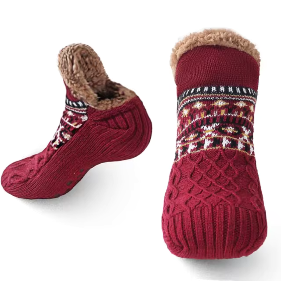Ultra-Zachte Fleece Sokken | Extra Warm en Antislip