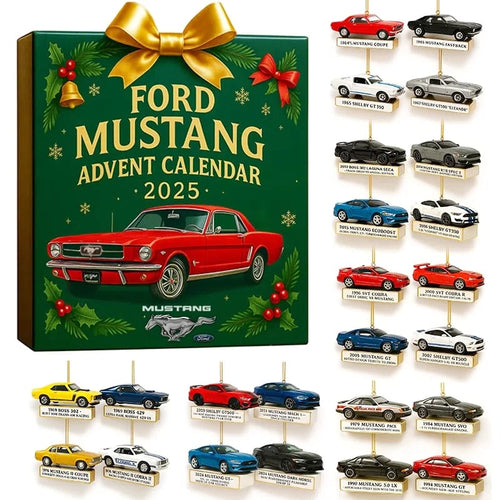 Muscle-Car Legend Advent Calendar – Ford Mustang Miniaturen