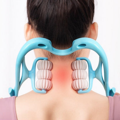 Nekmassage Roller – Verstelbare Grip – Spierontspanning – Voor Thuisgebruik