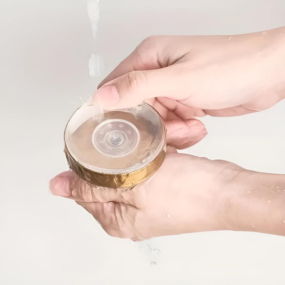 RVS badkamerhaak – zelfklevende montage – rond ontwerp – voor douche & muur