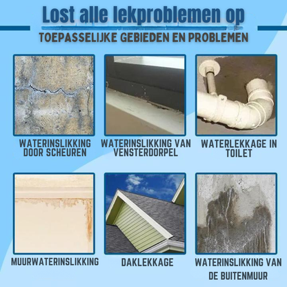 Waterdichte Spray – Onzichtbare Bescherming – Voor Gebouwen en Oppervlakken