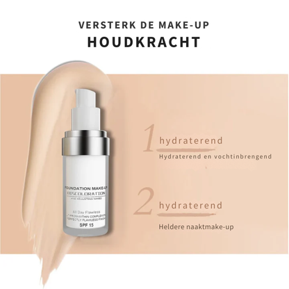 Foundation Make-up – Langdurige Dekking – SPF 15 – Voor een Egale Teint