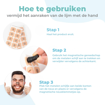 Neusdilator – Ademhalingsondersteuning – Voor Beter Slapen & Sporten
