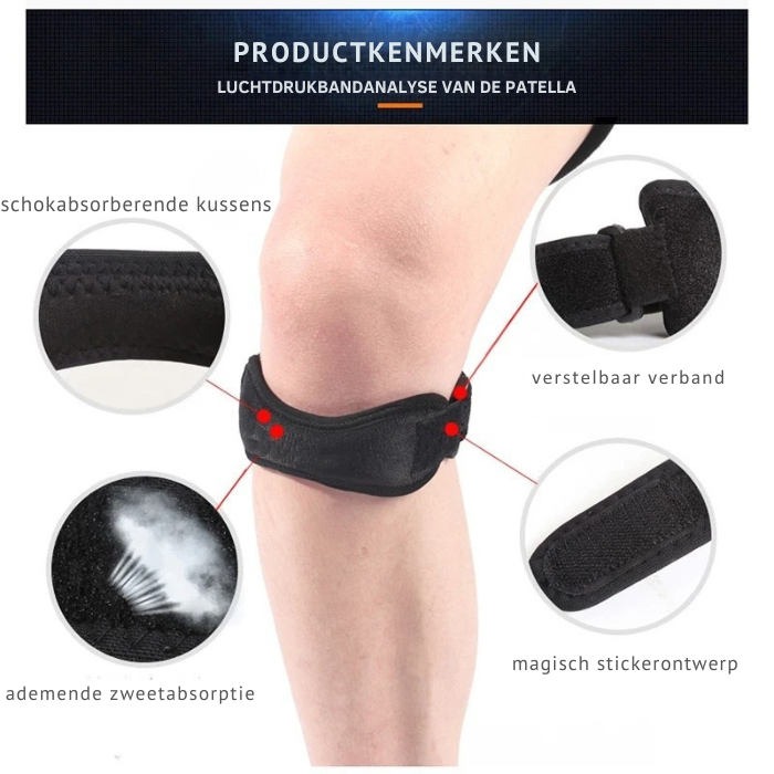 Knieband – Voor Ondersteuning & Pijnverlichting