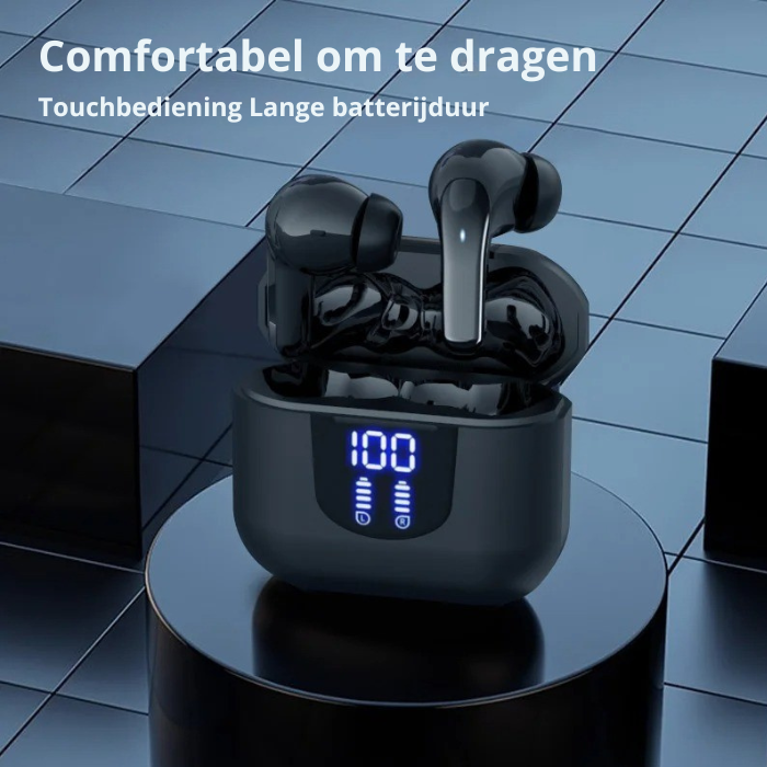 Draadloze Oordopjes – Oplaadcase – Met Batterijweergave – Voor Muziek