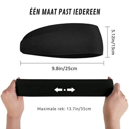 Sport Haarband – Ademend – Voor Zweetabsorptie – Voor Hardlopen en Fitness