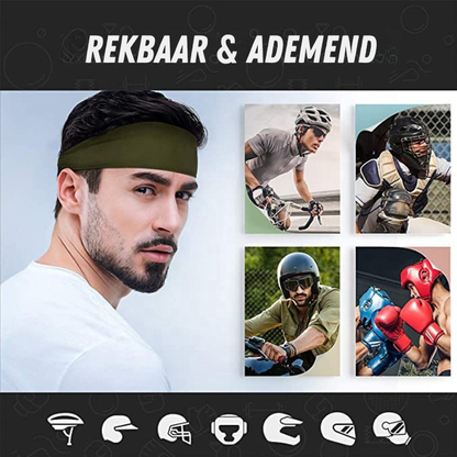 Sport Haarband – Ademend – Voor Zweetabsorptie – Voor Hardlopen en Fitness