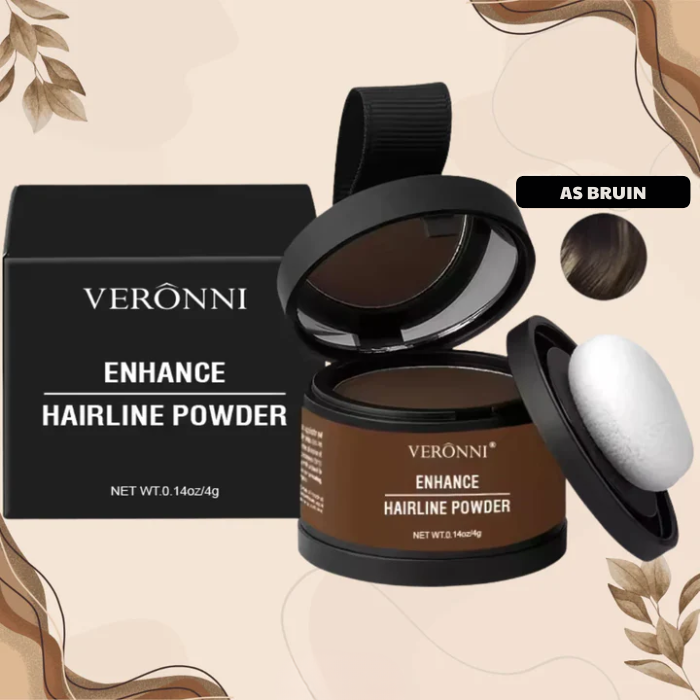 Veronni Hairline Powder – Verberkt hairline – Gemakkelijk in gebruik