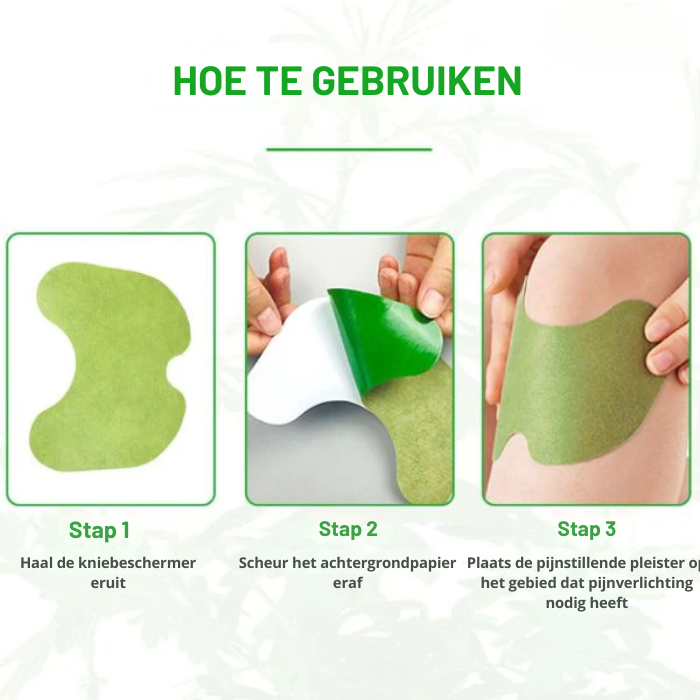 Kniepleister – Pijnverlichting – Ondersteuning – Voor gewrichten