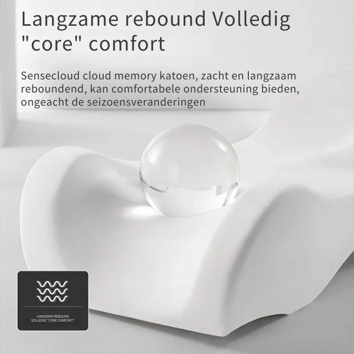 Auto rugsteun – Geheugenfoam – Ergonomisch – Geschikt voor Meeste Auto’s