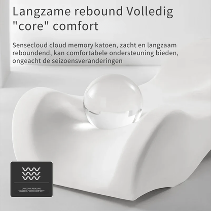 Auto rugsteun – Geheugenfoam – Ergonomisch – Geschikt voor Meeste Auto’s