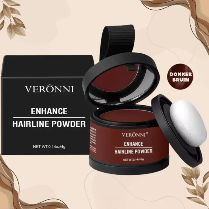 Veronni Hairline Powder – Verberkt hairline – Gemakkelijk in gebruik